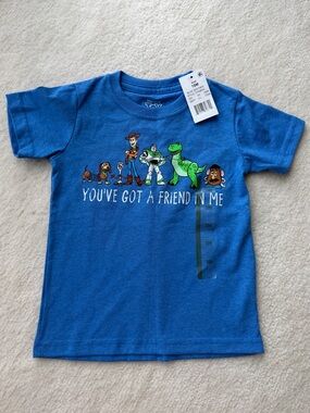 BNWT Blue Toy Story 'You've Got a Friend in Me' Kids Boys Tee